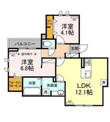 リュミエールの物件間取画像